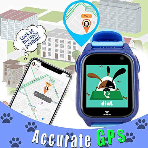 image for GBD Waterproof IP67 Kids Smart Watch Phone with FREE SIM Card GPS Trac