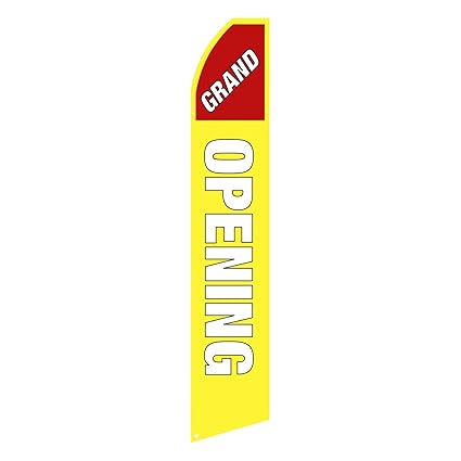 Amazon Com Banner Buzz Make It Visible Swooper Flag Grand