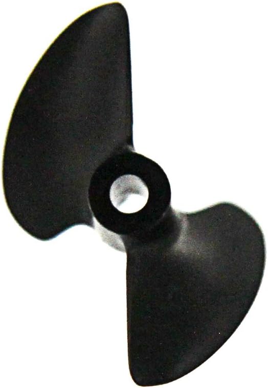 Atomik CNC Alloy 32mm P1.4 Hop Up Propeller for Barbwire 2 RC Boat in Black