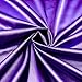 Stretch Charmeuse Satin Purple, Fabric by the Yard