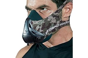 FDBRO Sport Masks for Fitness Running Training, High Altitude Face Mask for Resistance,Cardio,Endurance Improving with Carry Box