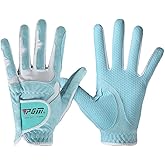 PGM Women's Golf Glove One Pair (4 Color Options), Improved Grip System, Cool and Comfortable