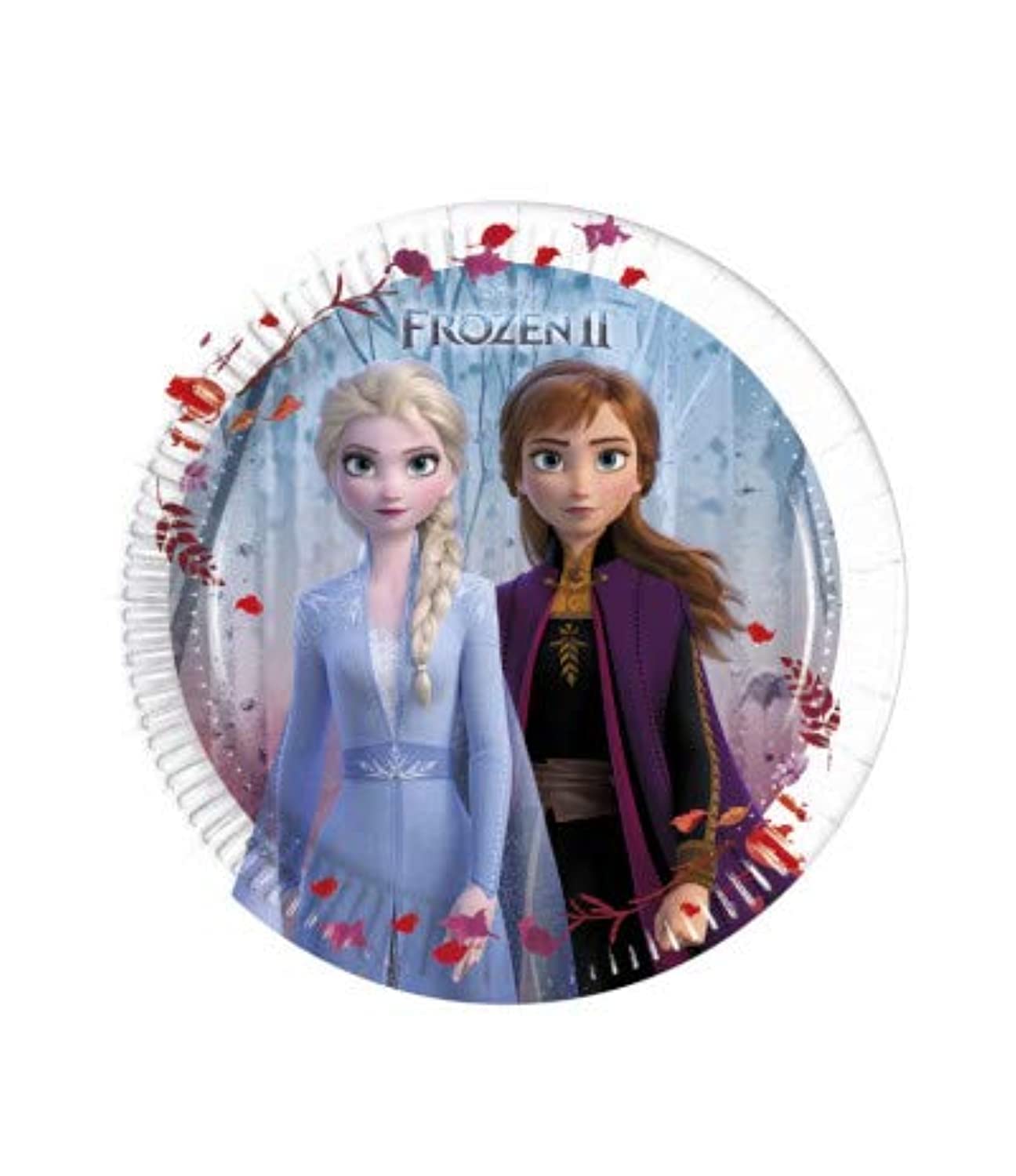 Disney Frozen 2 Party Paper Plates 20cm Pack of 8