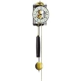 Hermle RAVENSBURG Weight Driven Wall Clock 70974000711, Wrought Iron