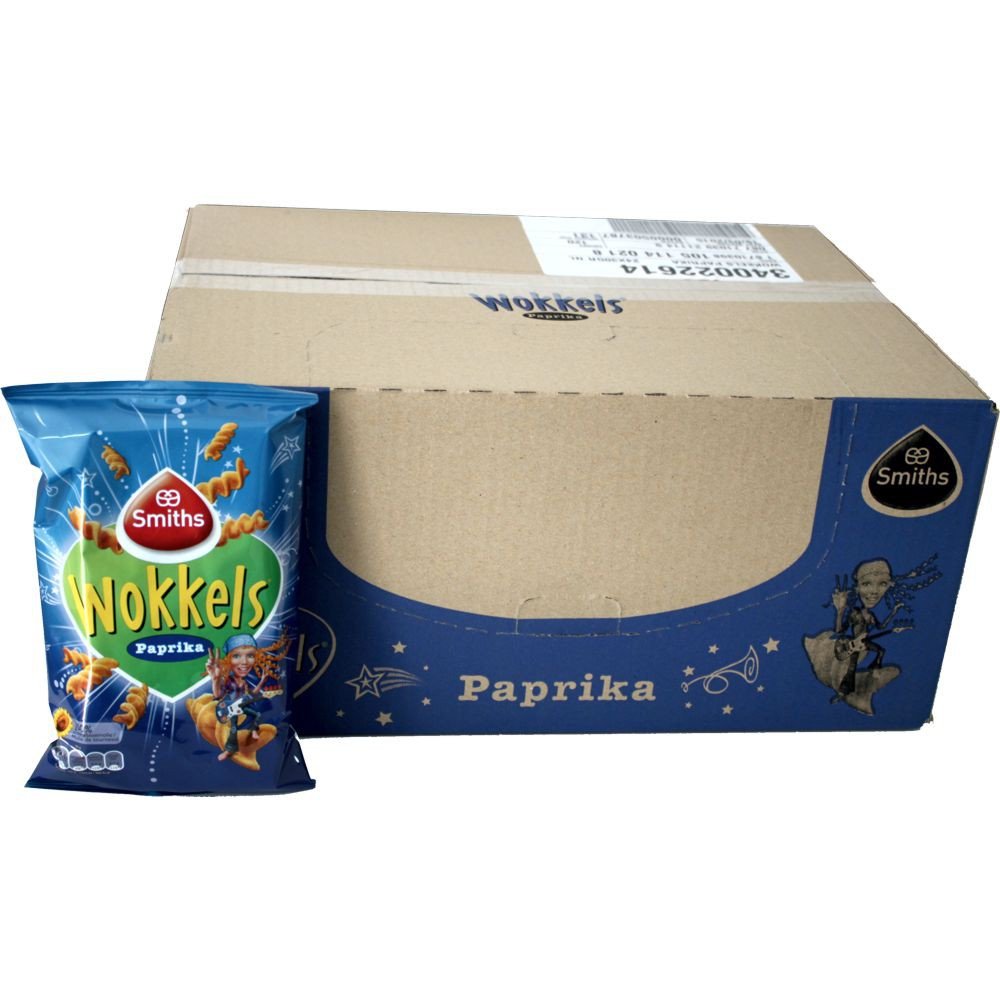 Smiths Chips 'Wokkels Paprika' 24 x 30g Amazon.de Lebensmittel & Getränke
