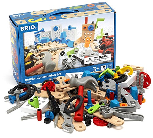 BRIO Builder Construction Set Building Kit , 135 Pieces