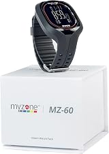 MYZONE MZ-60 40mm Fitness Tracker Heart Rate Monitor Bluetooth ANT+ Analog view 1