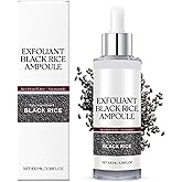 2025 Upgrade Black Rice Exfoliant, Soft Rice Exfoliating Peeling Ampoule | Dead Skin Remover Scrub, Gentle Yet Deep Pore Clea