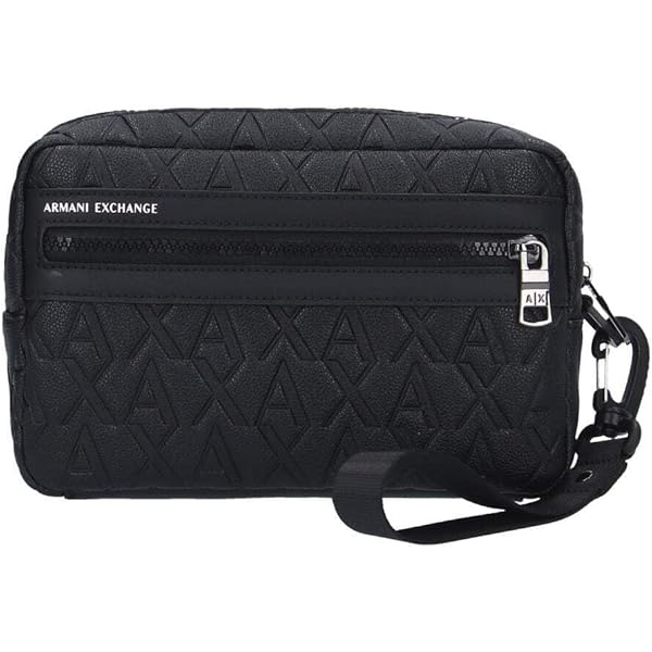Amazon.com: Armani Exchange Men's Capri Camera Case, Black, One