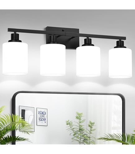 Z-Lite 742-4V-CH Thayer Vanity, 4-Light 240 Total Watts, Chrome