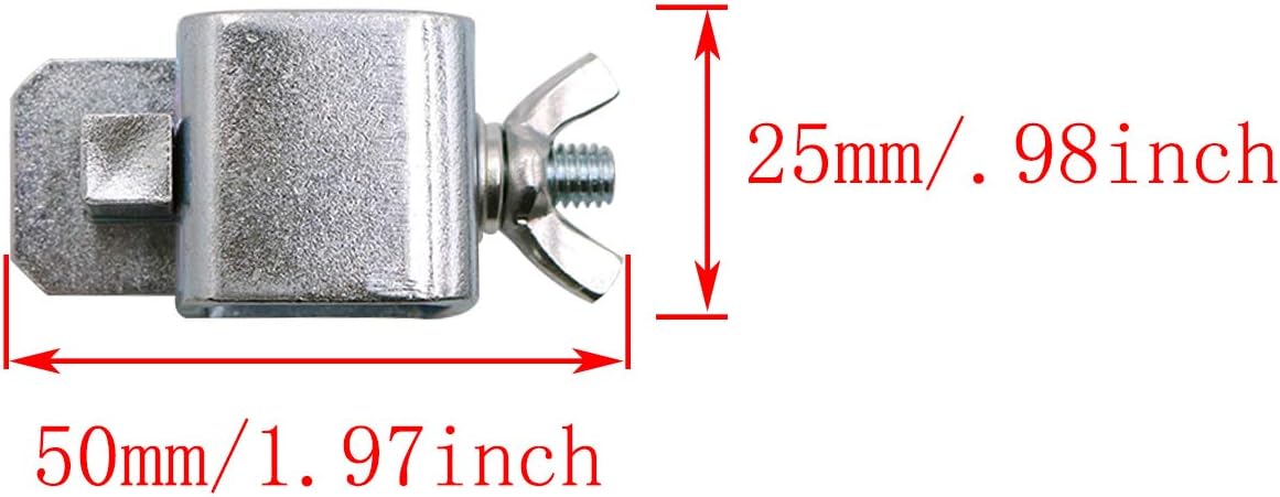 PSCCO 4PCS Butt Welding Clamps Small Welding Clamps Auto Body Panel Clamps for Edge to Edge Welding - - 