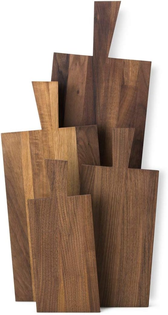 Continenta Walnut Wood Cutting Board, Dark Brown, One Size