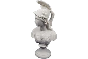 ESTIA CREATIONS Athena Sculpture Bust Minerva Ancient Greek Goddess Big Bust