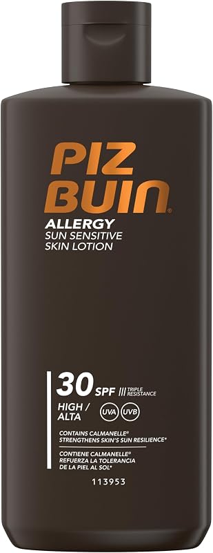 Allergy Sonnencreme mit LSF 30, Sonnenschutz für empfindliche Haut, wasserfest und schnell einziehend, 200ml
