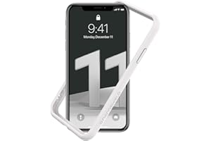 RhinoShield Bumper Case Compatible with [iPhone 11 / XR] | CrashGuard NX - Shock Absorbent Slim Design Protective Cover 3.5M / 11ft Drop Protection - White