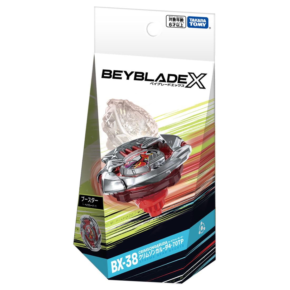 Beyblade X Beyblade X BX-38 Booster Crimson Garuda 4-70TP