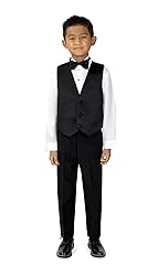 Spring Notion Big Boys' Modern Fit Tuxedo Set, No