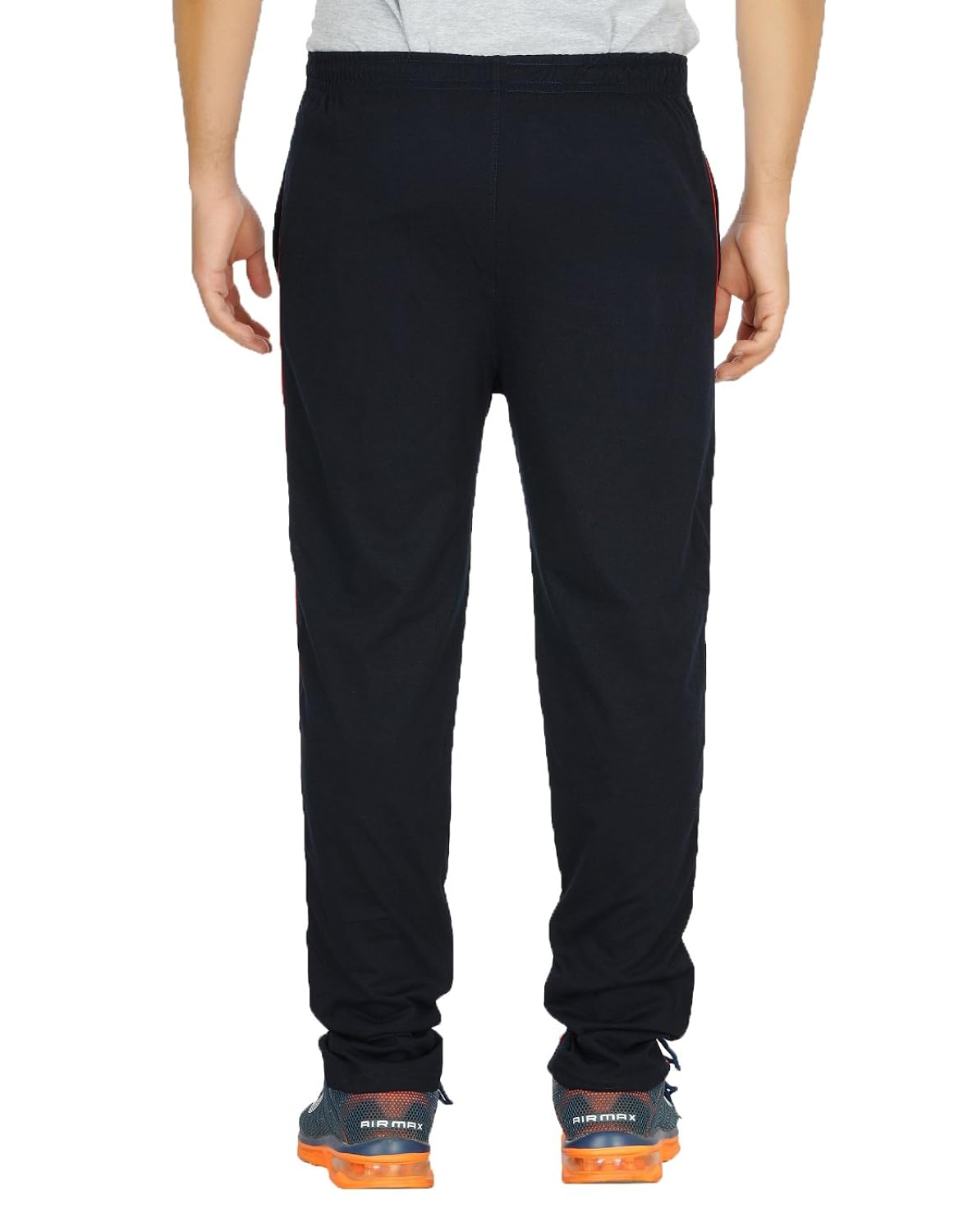 yo republic mens cotton track pant combo offer (pack of 2)