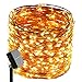Solar String Lights,ER CHEN(TM) 8 Lighting Modes 500 LEDs / 165 Ft Solar Powered Starry String Lights,Copper Wire Waterproof Rope Lights Ambiance Lighting for Gardens,Patios,Parties,etc.(Warm White)