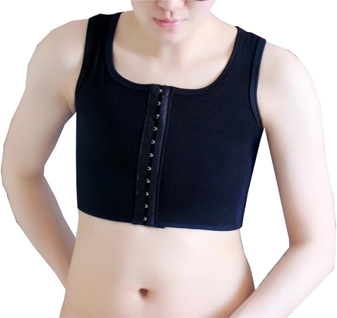 balaseven Lesbian Oversized Chest Binder Hide Boobs Super Flat Clasps
