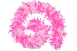 Handy Lidy 80g 2yards Feather Boa Medium Weight Chandelle Adult Women Turkey 1920s Gatsby Flapper