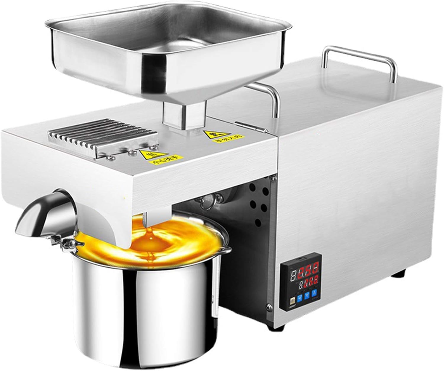 Automatic Oil Press Machine Stainless Steel Oil Presser Pressing