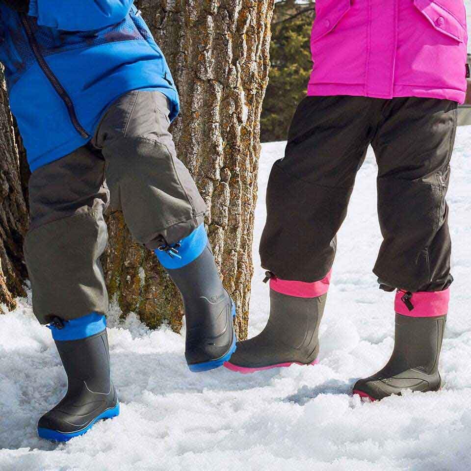 Kamik Snobuster 1, Snow Boots for Kids, Warm + Waterproof Kids Boots