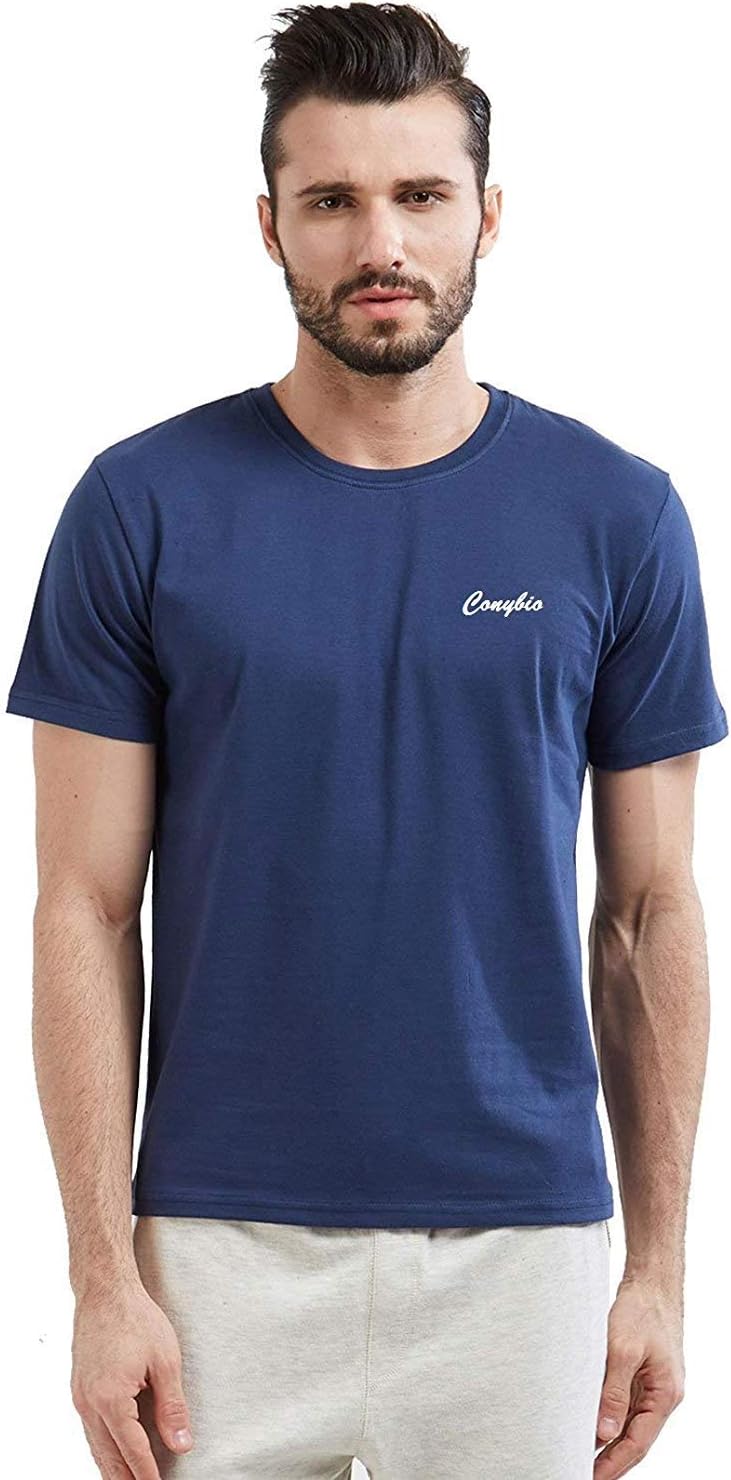 Conybio FIR T-Shirt Blue Small Roundneck