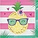 Pineapple N Friends Party Theme Plates and Napkins Serves 16 With Birthday Candles