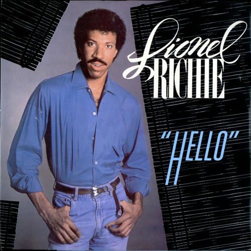 Lionel Richie Hello 1983 UK 12" vinyl TMGT1330