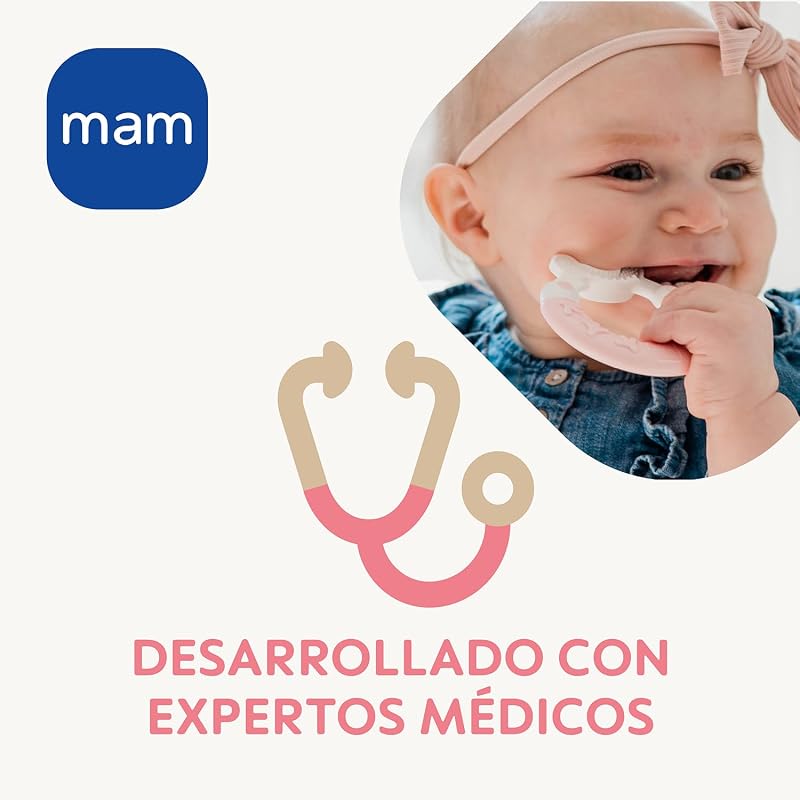 Teether, desde 3 meses, Neutro, 1 unidade