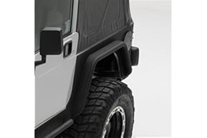 Smittybilt 76874 XRC Textured Black Rear Corner Guards, Pair