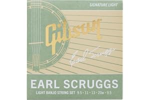 Gibson Earl Scruggs Banjo String Set, Light Gauge
