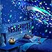 Backey Star Night Light Projector,Sleep LED Night Light Lamp with Starry Sky,Colorful Night Light with Rotating,USB Cable Plug for Kid Bedroom,Christmas Gift-4 Sets of Film