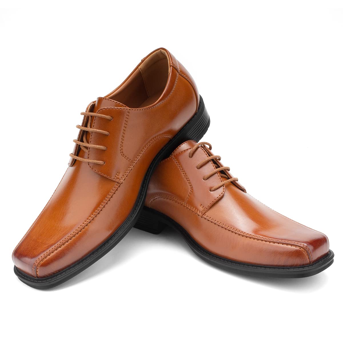 Temeshu Men's Oxford Classic Dress Shoes Casual Business Formal Lace up Shoes Lightweight DS11