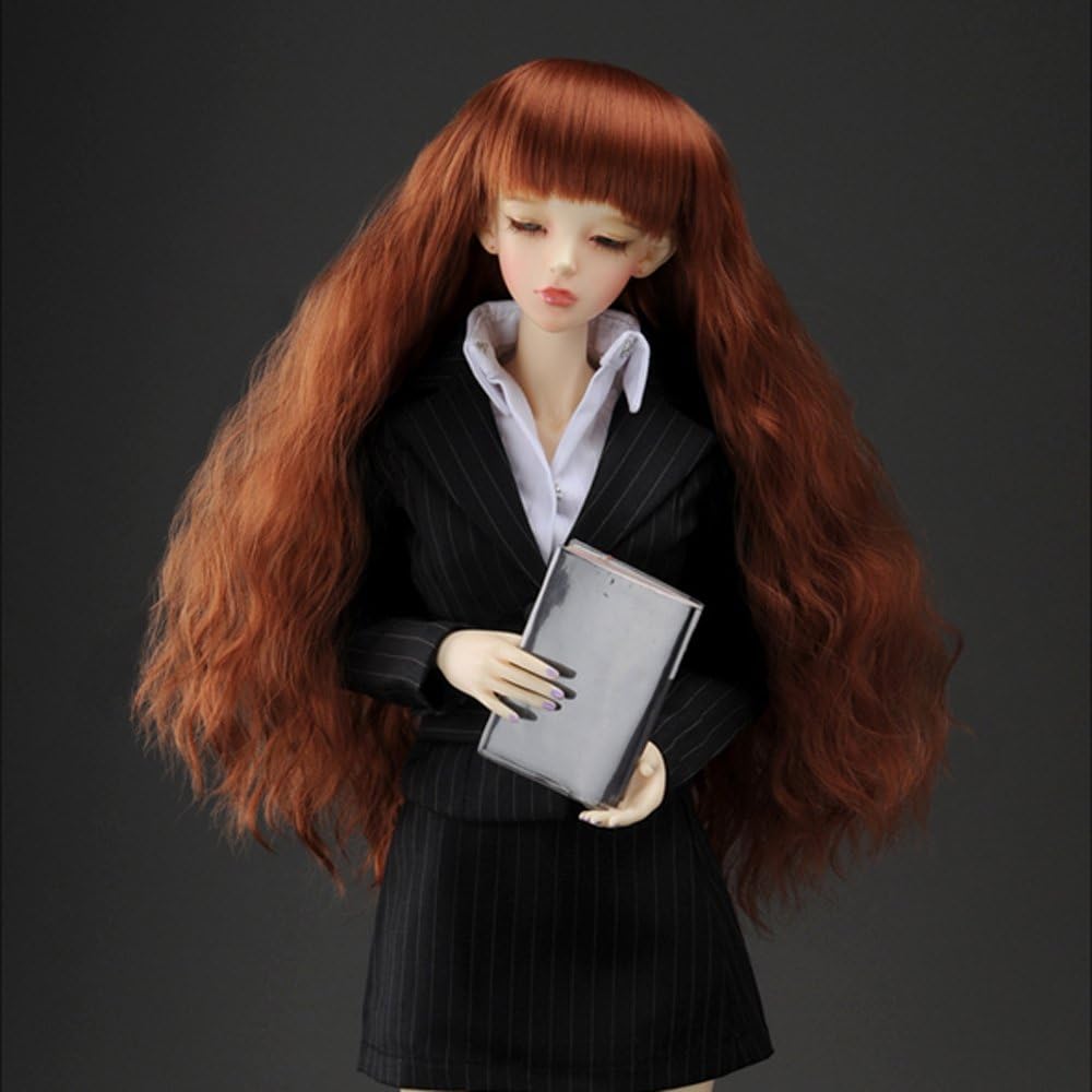 Dollfie SD Size Wig (8-9) RRG Sobazu Wig (Carrot)