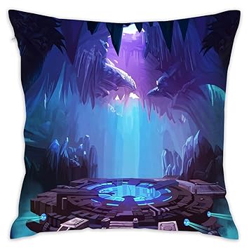 Amazon Com Feim Ao Sci Fi Lost Colony Decorative Throw Pillow