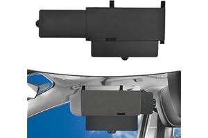 gunroil 1 Pack Car Sun Visor Extender, 12.2In x 5.9In Anti-Glare Vehicle Sun Protection, Clip-on Design, Universal Waterproof Durable Automotive Astigmatism Accessories for Truck SUV Car (Black)