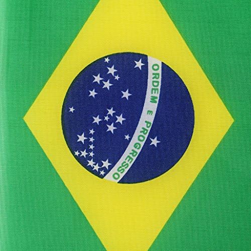 フラグ 100 品質保証 激安超特価 バナー サッカー応援 ブラジル国旗 スポーツ アウトドア イベント 食品 飲料 お酒 バナー 約5 5m 新作製品 世界最高品質人気 正規品送料無料 B07fkkk3lk 夏のパーティー 5ピースセット 売切れ続出中 知育 学習玩具