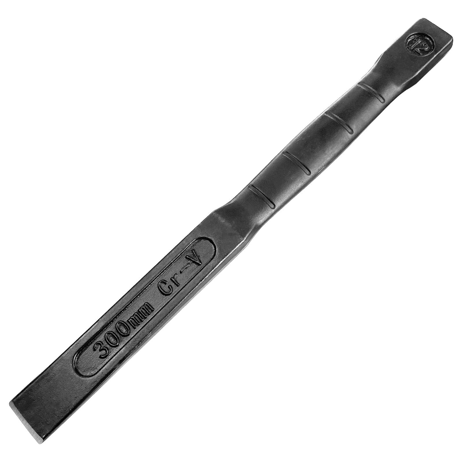 WEDO Flat Chisel, Industrial Grade, Size 12 inch, Length 300mm, CR-V Steel, Die-Forged, Heat Treatment, Surface Black Polishing