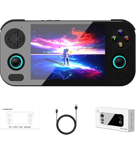 Amazon.com: Powkiddy X55 Handheld Retro Game Console Built-in
