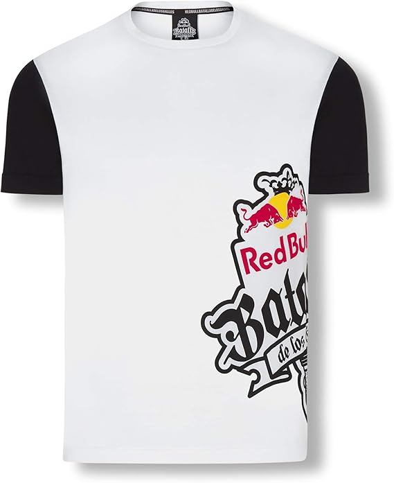 Red Bull Batalla Sideprint Camiseta, Blanco Hombre X-Large Top ...