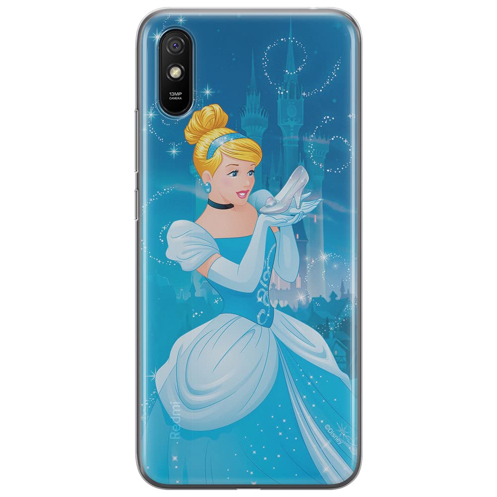 ERT GROUP mobile phone case for Xiaomi REDMI 9A original and officially Licensed Disney pattern Cindrella 001 optimally adapted to the shape of the mobile phone, case made of TPU