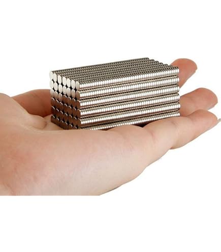 Wotoy 120 Pieces 3mm D X 4mm H DIY Refrigerators Magnets Multi- Use For Whiteboard Map Screen Door Bulletin Boards