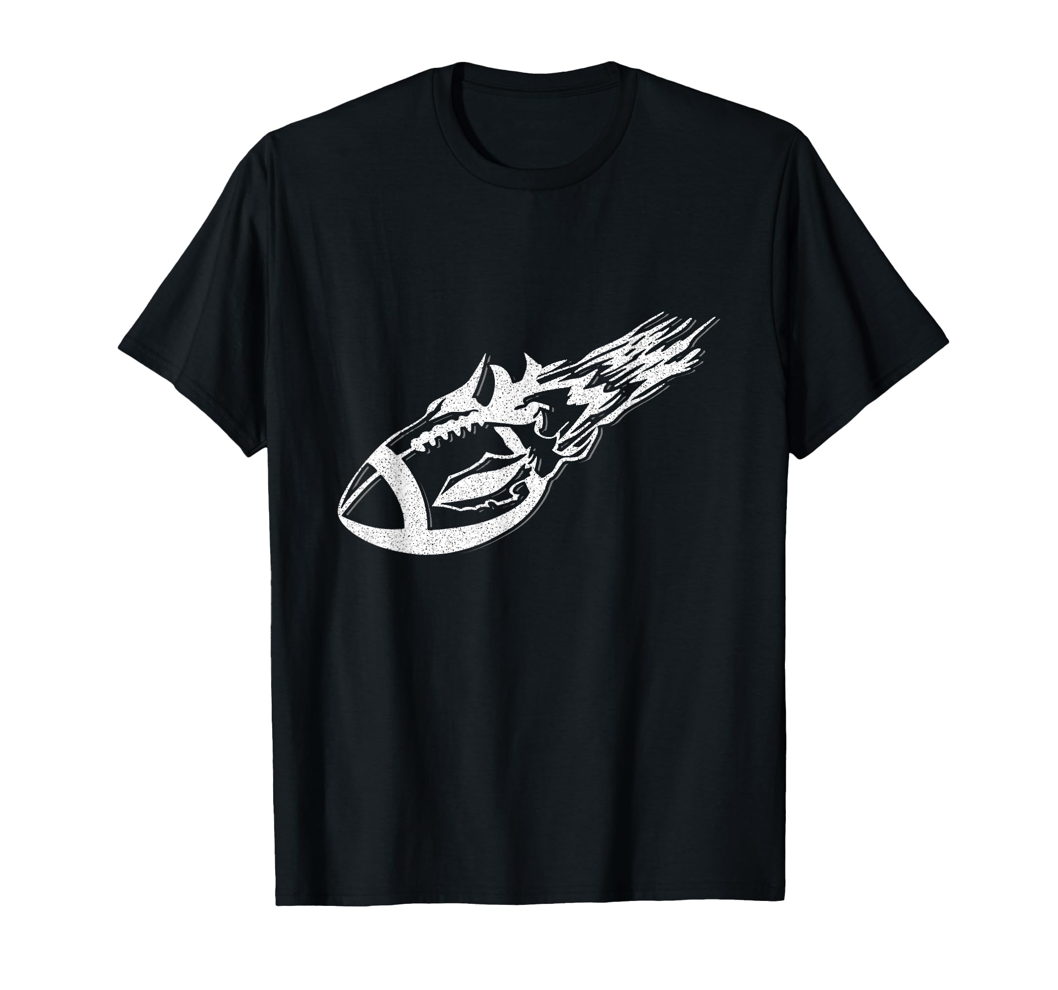 Burning Football Kust and Art T-Shirt