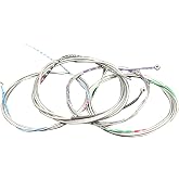 Q QINGGE Cello Strings Full Set (A-D-G-C) Steel rope core cello a strings for 4/4 &amp; 3/4