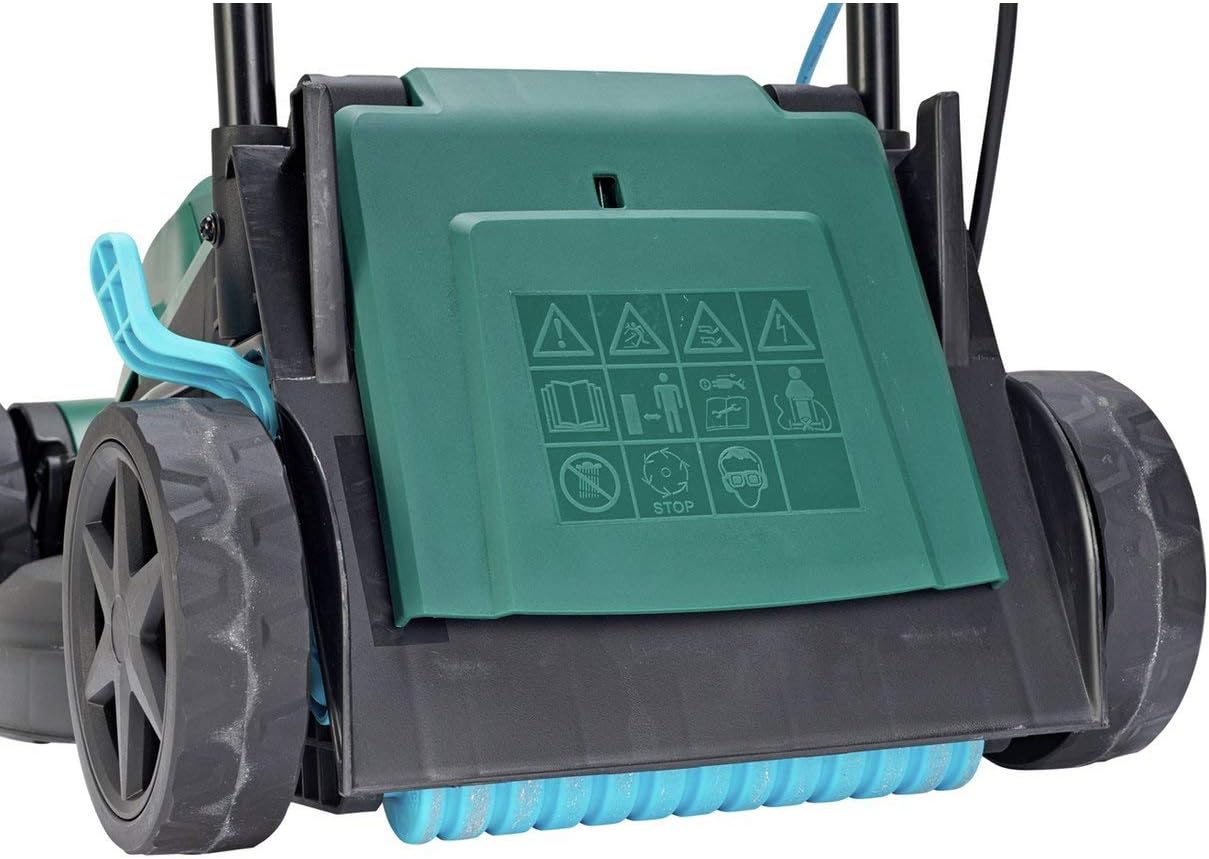 mcgregor 33cm corded rotary lawnmower 1200w and trimmer 250w