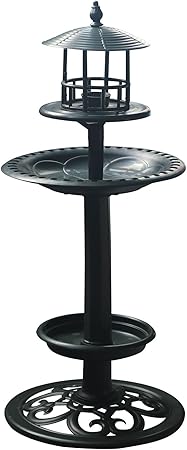 Amazon Com Amazing Plastic Birdbath Bird Feeder With Planter For