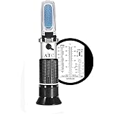 Antifreeze Refractometer,V-Resourcing Hand-Held Anti Freeze Tester for Car Coolant Adblue Antifreeze System, Glycol Propylene