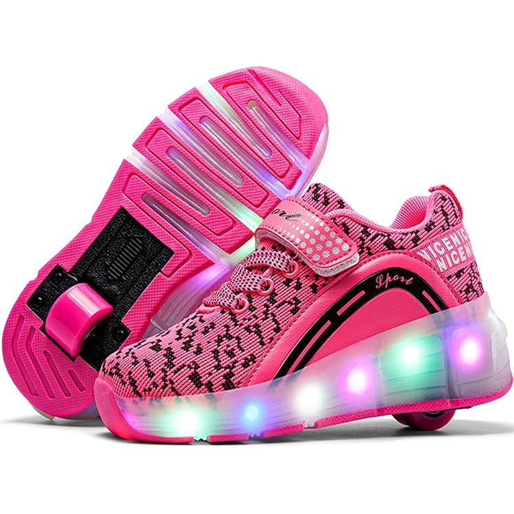 Nevenka Kids Roller Skate Shoes With Double Wheels For Girls And Boys-Blue - Size 40 | BIG W